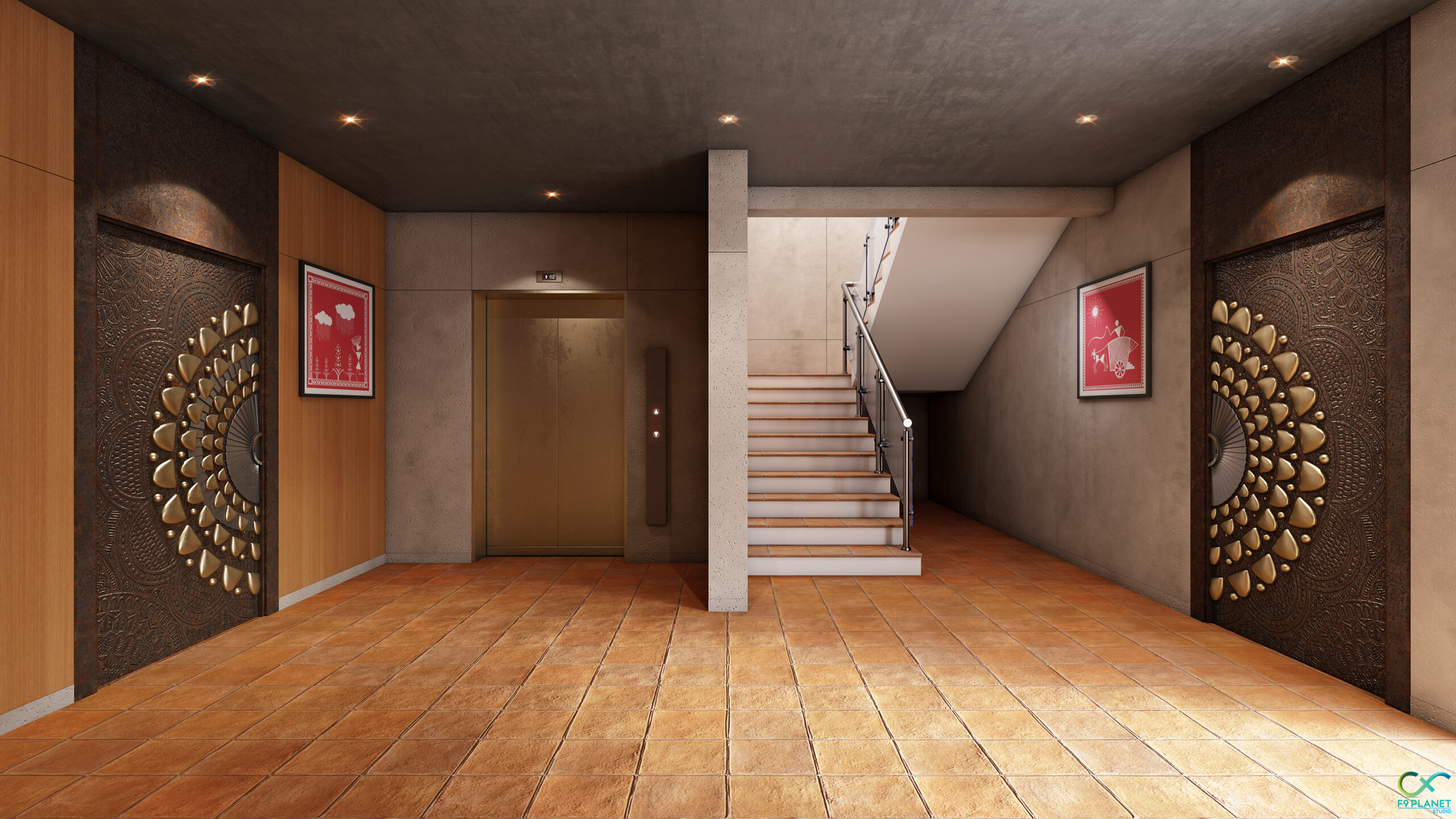 LIFT LOBBY.